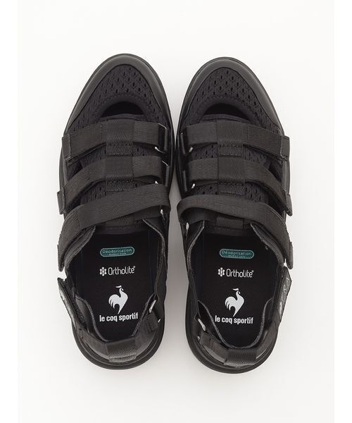 le coq sportif(ルコックスポルティフ)の「【le coq sportif】LA セーヴル PF BLT(サンダル・レディース・ブラック・24/24.5/23/23.5)」の6枚目の写真