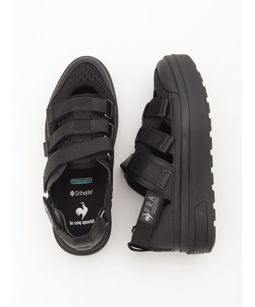 le coq sportif(ルコックスポルティフ)の「【le coq sportif】LA セーヴル PF BLT(サンダル・レディース・ブラック・24/24.5/23/23.5)」の7枚目の写真