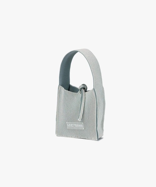 LASTFRAME(ラストフレーム)の「KYOTO METALLIC REVERSIBLE TASUKI TOTE MINI(ハンドバッグ・レディース・ブラック/グレー・FREE)」の8枚目の写真