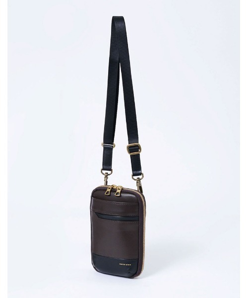 master-piece（マスターピース）の「master-piece / Gloss ショルダーバッグ / No.01667-v3（ショルダーバッグ・メンズ・ネイビー/キャメル/チョコ/ブラック・FREE）」の2枚目の写真