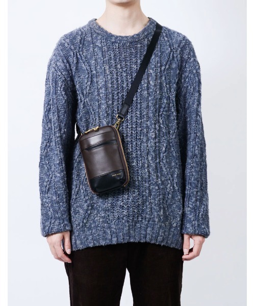 master-piece（マスターピース）の「master-piece / Gloss ショルダーバッグ / No.01667-v3（ショルダーバッグ・メンズ・ネイビー/キャメル/チョコ/ブラック・FREE）」の15枚目の写真