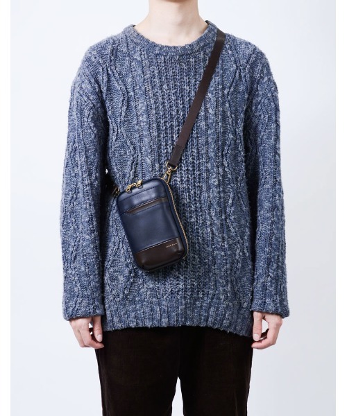 master-piece（マスターピース）の「master-piece / Gloss ショルダーバッグ / No.01667-v3（ショルダーバッグ・メンズ・ネイビー/キャメル/チョコ/ブラック・FREE）」の18枚目の写真