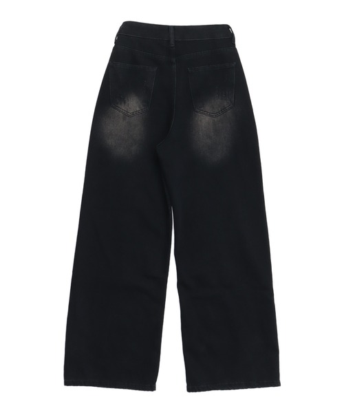 ANAP（アナップ）の「キラキラダメージデニム（デニムパンツ・レディース・ブルー/ブラック・M/S）」の16枚目の写真