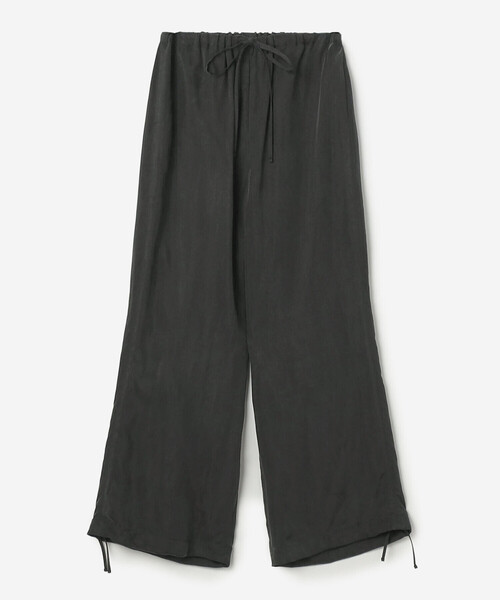 LE GLAZIK（ルグラジック）の「LE GLAZIK | キュプラ エラスティックパンツ SOLID WOMEN（その他パンツ・レディース・グレイッシュベージュ/チャコール/ブルー系その他・36）」の2枚目の写真