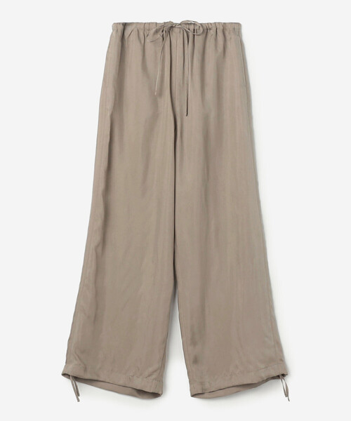 LE GLAZIK（ルグラジック）の「LE GLAZIK | キュプラ エラスティックパンツ SOLID WOMEN（その他パンツ・レディース・グレイッシュベージュ/チャコール/ブルー系その他・36）」の9枚目の写真