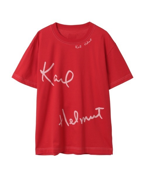 ビックロゴプリントTシャツ（Tシャツ/カットソー）｜KARL HELMUT