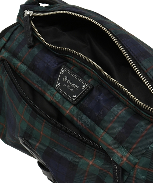russet for traveller（ラシット　フォー トラベラー）の「ボディバッグ(小)【Body Bag】（ボディバッグ/ウエストポーチ・レディース・カモフラージュ/イエロー系その他・FREE）」の10枚目の写真