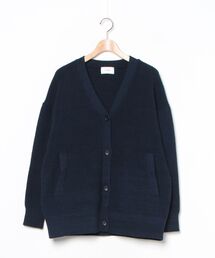 CLANE クラネ カーディガン M 青 【古着】【中古】【送料無料】 中古・古着通販】CLANE (クラネ) シャギーショートニットカーディガン