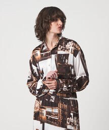 6 | <6(ROKU)>NYプリント シャツ(シャツ/ブラウス)