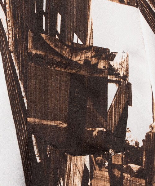 6（ロク）の「＜6(ROKU)＞NYプリント シャツ（シャツ/ブラウス・レディース・その他1・FREE）」の7枚目の写真