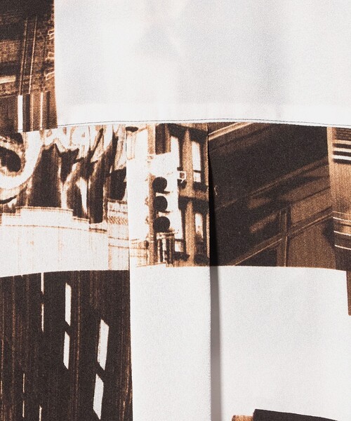 6（ロク）の「＜6(ROKU)＞NYプリント シャツ（シャツ/ブラウス・レディース・その他1・FREE）」の8枚目の写真