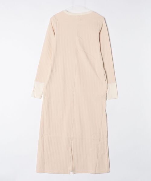 ROSE BUD（ローズバッド）の「LACEUP CUT DRESS（ワンピース・レディース・グレー/ブラック/ホワイト・ONE SIZE）」の4枚目の写真