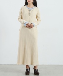 LACEUP CUT DRESS
