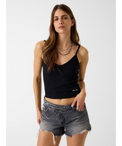 GUESS JEANS Cropped Top デニムシャツ ノースリーブ | GUESS(ゲス 
