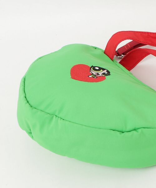 PR01.(ピーアールワン)の「【The Powerpuff Girls / パワーパフ ガールズ】 ハートバッグ(ハンドバッグ・レディース・ブルー/ピンク/グリーン・FREE)」の5枚目の写真