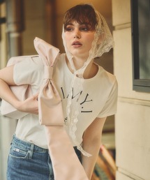 EIMY ISTOIRE（エイミーイストワール）の「【10柄展開】10周年 チャプター Tシャツ (10th Chapter T1-10) カットソー 半袖 ワンポイント ロゴ トップス（Tシャツ/カットソー）」