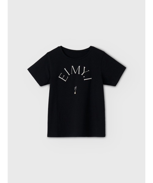 EIMY ISTOIRE(エイミーイストワール)の「【10柄展開】10周年 チャプター Tシャツ (10th Chapter T1-10) カットソー 半袖 ワンポイント ロゴ トップス(Tシャツ/カットソー・レディース・ホワイト系その他4/ホワイト系その他2/ブラック系その他2/ホワイト系その他6/ホワイト系その他5/ブラック/ホワイト系その他3/ホワイト系その他/ホワイト/ブラック系その他3/ブラック系その他/ブラック系その他4/ブラック系その他5/ホワイト系その他7/ブラック×ピンク/ホワイト×ピンク・F)」の17枚目の写真