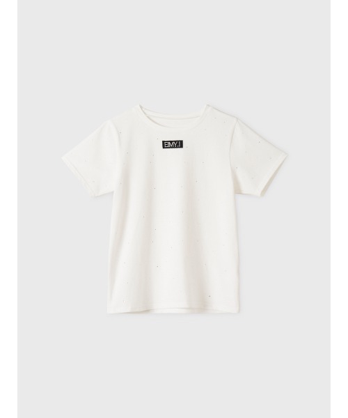 EIMY ISTOIRE(エイミーイストワール)の「【10柄展開】10周年 チャプター Tシャツ (10th Chapter T1-10) カットソー 半袖 ワンポイント ロゴ トップス(Tシャツ/カットソー・レディース・ホワイト系その他4/ホワイト系その他2/ブラック系その他2/ホワイト系その他6/ホワイト系その他5/ブラック/ホワイト系その他3/ホワイト系その他/ホワイト/ブラック系その他3/ブラック系その他/ブラック系その他4/ブラック系その他5/ホワイト系その他7/ブラック×ピンク/ホワイト×ピンク・F)」の21枚目の写真