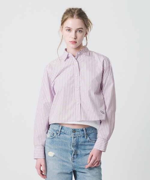 California General Store(California General Store)の「<CGS.>クロップド ストライプ シャツ / ウィメンズ(シャツ/ブラウス・レディース・その他1/その他2・FREE)」の22枚目の写真
