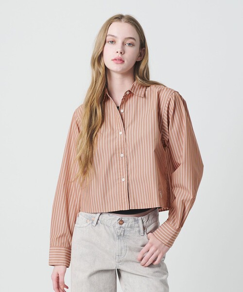California General Store(California General Store)の「<CGS.>クロップド ストライプ シャツ / ウィメンズ(シャツ/ブラウス・レディース・その他1/その他2・FREE)」の19枚目の写真
