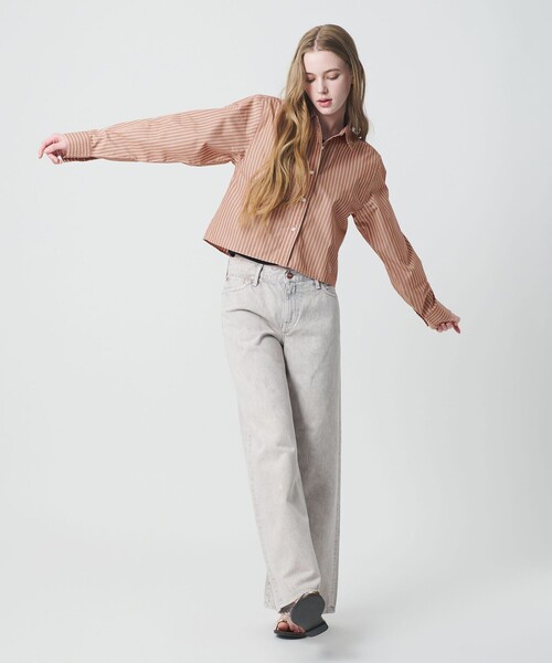 California General Store(California General Store)の「<CGS.>クロップド ストライプ シャツ / ウィメンズ(シャツ/ブラウス・レディース・その他1/その他2・FREE)」の18枚目の写真