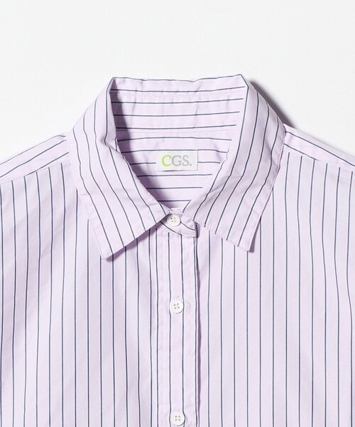 California General Store(California General Store)の「<CGS.>クロップド ストライプ シャツ / ウィメンズ(シャツ/ブラウス・レディース・その他1/その他2・FREE)」の8枚目の写真