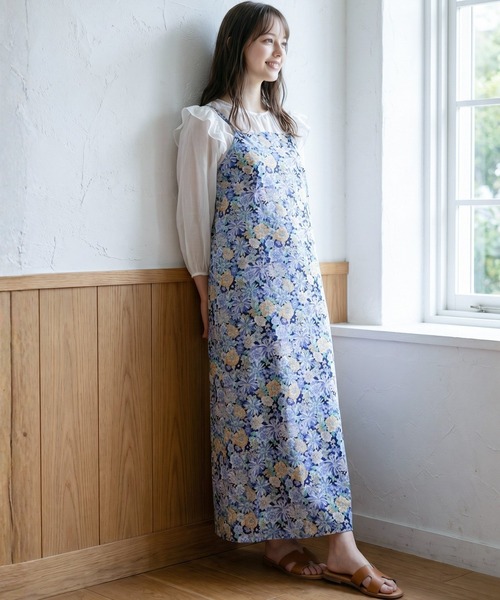 Catherine Cottage(キャサリンコテージ)の「2WAYセパレート浴衣セット(lady's)(浴衣・レディース・ピンク系5/ベージュ系9/ダークネイビー/ブルー系5/ライラック系9/レッド系9/モーブ系6/ブラック系9/ブルー系6/グリーン×ピンク/オレンジ系6/ピンク系6/ホワイト×ブルー/ネイビー系5・FREE)」の22枚目の写真