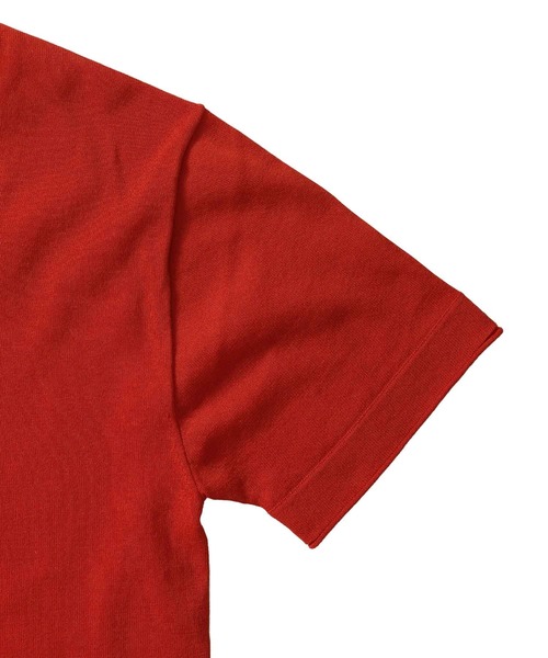 DRESSLAVE(ドレスレイブ)の「sheer knit tee(シアーニットTシャツ)(ニット/セーター・レディース・ホワイト/オレンジ・38)」の21枚目の写真
