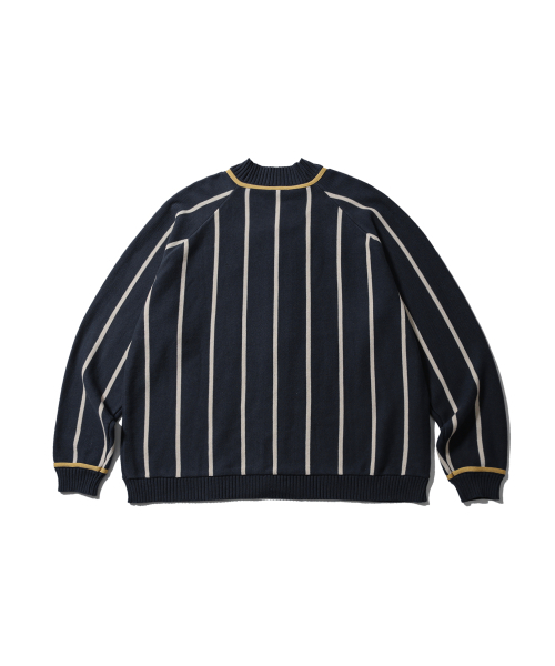 ANGLAN（アングラン）の「Varsity Raglan Knit Cardigan - Navy（カーディガン/ボレロ・メンズ・その他・ONE SIZE）」の2枚目の写真