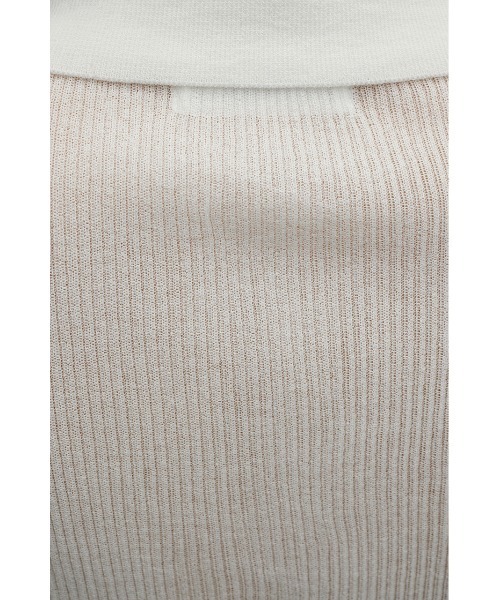 STYLEMIXER（スタイルミキサー）の「スキッパーニットトップ（ニット/セーター・レディース・ミント/ホワイト/ブラック・FREE）」の13枚目の写真