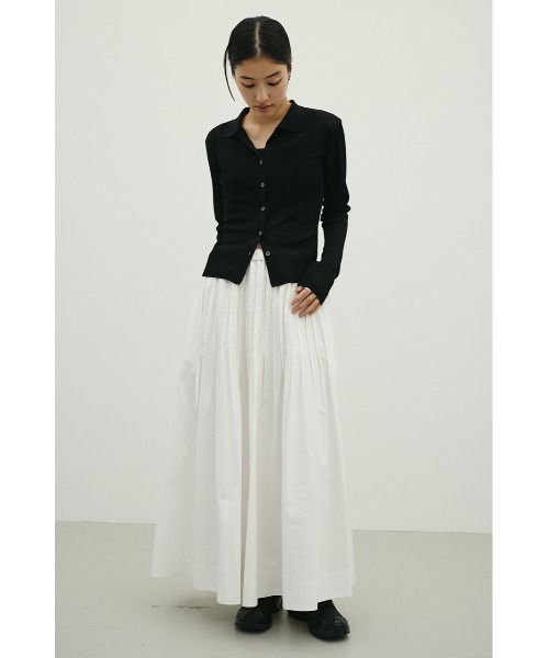 STYLEMIXER（スタイルミキサー）の「スキッパーニットトップ（ニット/セーター・レディース・ミント/ホワイト/ブラック・FREE）」の16枚目の写真