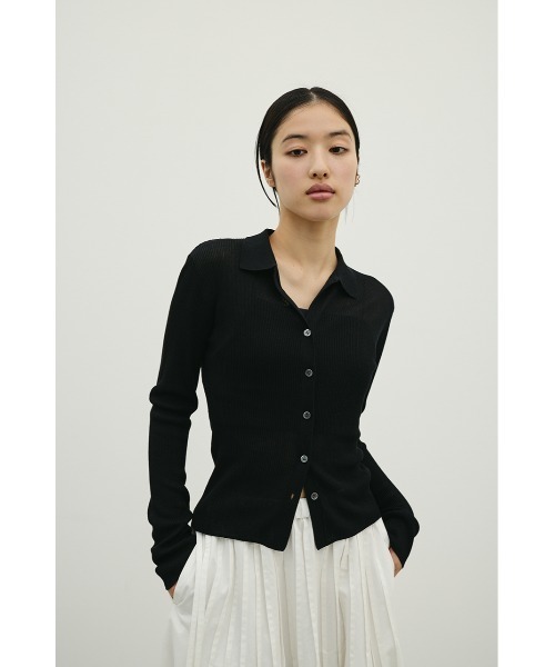 STYLEMIXER（スタイルミキサー）の「スキッパーニットトップ（ニット/セーター・レディース・ミント/ホワイト/ブラック・FREE）」の17枚目の写真