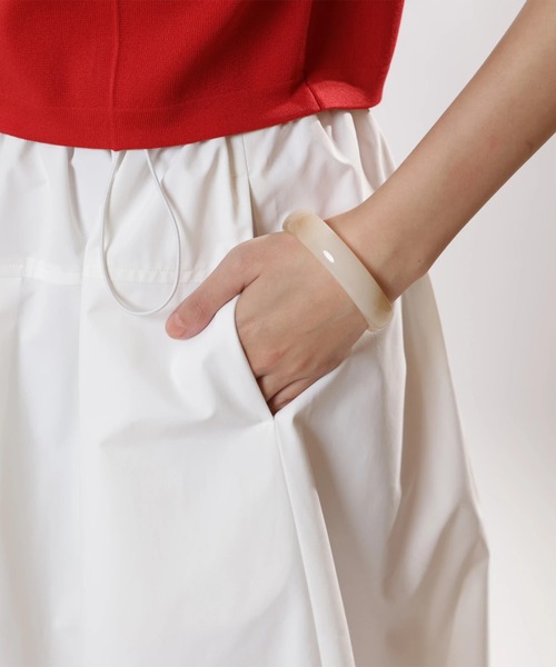 JUSGLITTY（ジャスグリッティー）の「ニットＴ×ドロストスカートＳＥＴ（ワンピース・レディース・ブラック系その他/ピンク/レッド/ネイビー・1/2）」の10枚目の写真