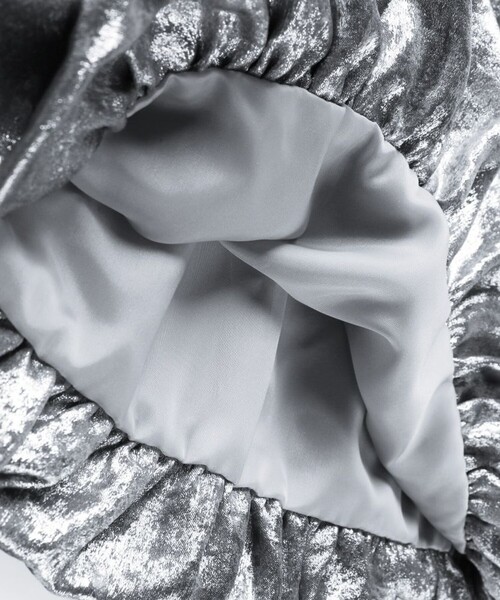 BRANSHES（ブランシェス）の「【b.+A】金子綾/バルーンスカート（スカート・キッズ・シルバー/ブラック・L/XL/M/S）」の10枚目の写真