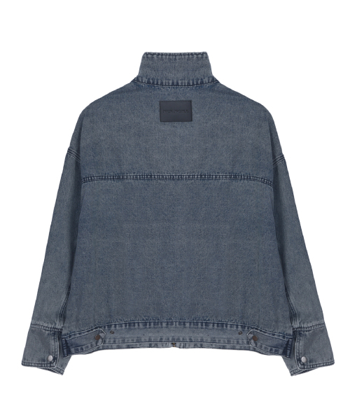 NICK&NICOLE(ニックアンドニコール)の「DENIM ZIP-UP JACKET_BLUE(ブルゾン・レディース・その他・FREE)」の5枚目の写真