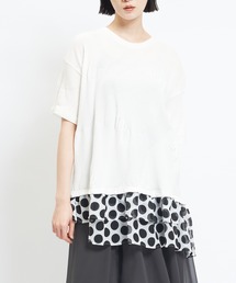 gomme（ゴム）の「リンクスヘムダブルT（Tシャツ/カットソー）」