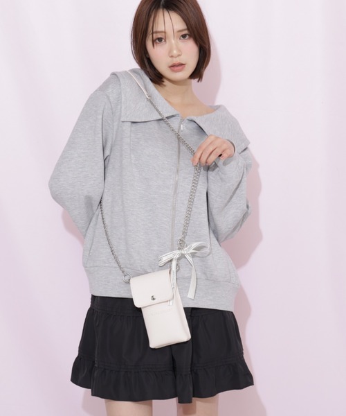 JILL by JILL STUART(ジルバイジルスチュアート)の「チャーム付きマルチポシェット(ショルダーバッグ・レディース・ピンク系その他/ブルー/ミント・FREE)」の3枚目の写真
