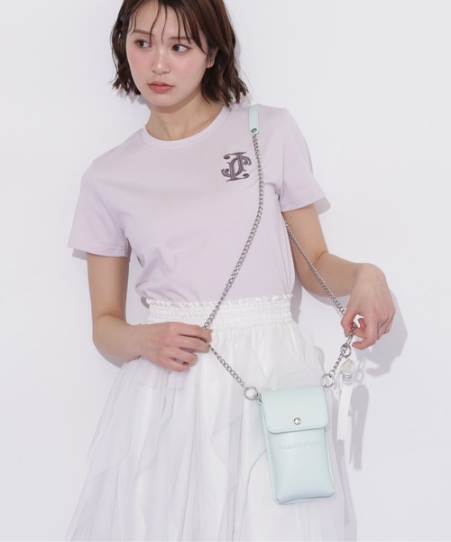 JILL by JILL STUART(ジルバイジルスチュアート)の「チャーム付きマルチポシェット(ショルダーバッグ・レディース・ピンク系その他/ブルー/ミント・FREE)」の2枚目の写真