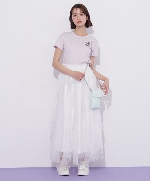 JILL by JILL STUART(ジルバイジルスチュアート)の「チャーム付きマルチポシェット(ショルダーバッグ・レディース・ピンク系その他/ブルー/ミント・FREE)」の4枚目の写真