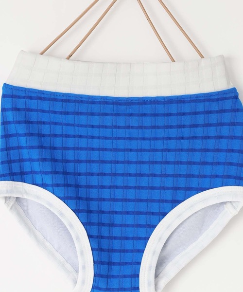 LOWRYS FARM(ローリーズファーム)の「SWIM/パイピング 661820(水着・キッズ・ブルー/オレンジ・130cm/120cm/110cm)」の15枚目の写真
