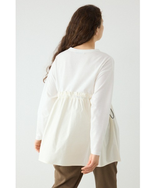 RODEO CROWNS WIDE BOWL(ロデオクラウンズワイドボウル)の「フレアドッキングトップス(その他トップス・レディース・オフホワイト/チャコールグレー/ライトグリーン・FREE)」の16枚目の写真