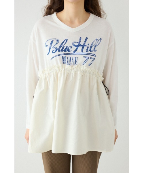 RODEO CROWNS WIDE BOWL(ロデオクラウンズワイドボウル)の「フレアドッキングトップス(その他トップス・レディース・オフホワイト/チャコールグレー/ライトグリーン・FREE)」の19枚目の写真