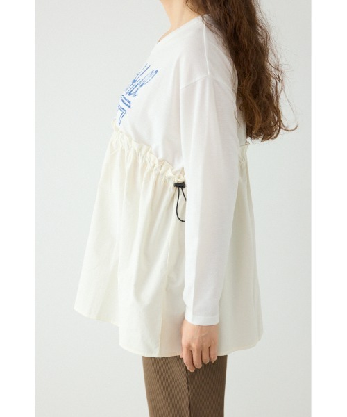 RODEO CROWNS WIDE BOWL(ロデオクラウンズワイドボウル)の「フレアドッキングトップス(その他トップス・レディース・オフホワイト/チャコールグレー/ライトグリーン・FREE)」の20枚目の写真