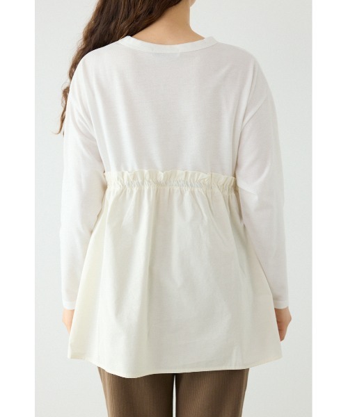 RODEO CROWNS WIDE BOWL(ロデオクラウンズワイドボウル)の「フレアドッキングトップス(その他トップス・レディース・オフホワイト/チャコールグレー/ライトグリーン・FREE)」の21枚目の写真