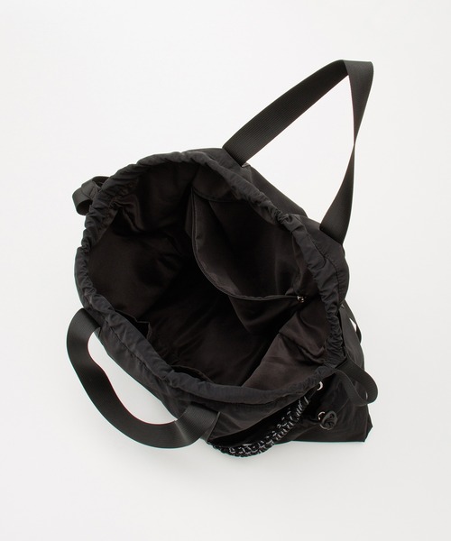 Honeys（ハニーズ）の「【非フッ素撥水加工】マルチｗａｙナップサック（バックパック/リュック・レディース・ベージュ/アイボリー/ブラック・FREE）」の20枚目の写真