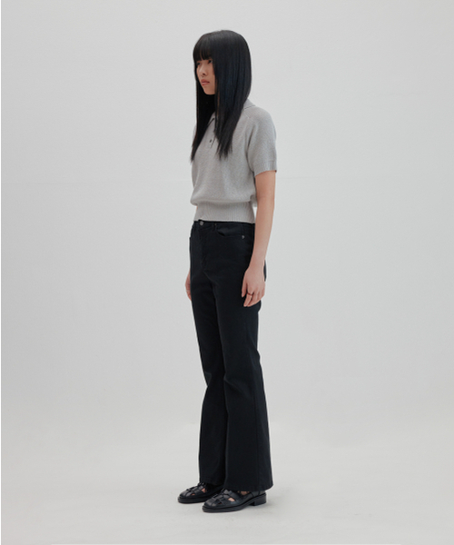 NONBLANK(ノンブランク)の「ラグランハーフスリーブカラーニット_GREY(ニット/セーター・レディース・その他・LARGE/MEDIUM/SMALL/X-LARGE)」の21枚目の写真
