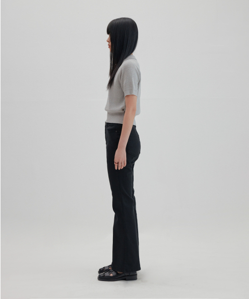 NONBLANK(ノンブランク)の「ラグランハーフスリーブカラーニット_GREY(ニット/セーター・レディース・その他・LARGE/MEDIUM/SMALL/X-LARGE)」の20枚目の写真