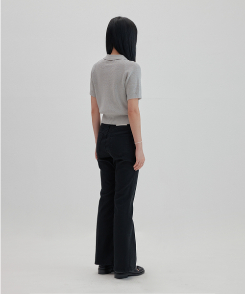 NONBLANK(ノンブランク)の「ラグランハーフスリーブカラーニット_GREY(ニット/セーター・レディース・その他・LARGE/MEDIUM/SMALL/X-LARGE)」の19枚目の写真