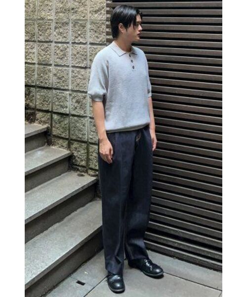 NONBLANK(ノンブランク)の「ラグランハーフスリーブカラーニット_GREY(ニット/セーター・レディース・その他・LARGE/MEDIUM/SMALL/X-LARGE)」の17枚目の写真