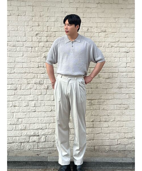 NONBLANK(ノンブランク)の「ラグランハーフスリーブカラーニット_GREY(ニット/セーター・レディース・その他・LARGE/MEDIUM/SMALL/X-LARGE)」の16枚目の写真